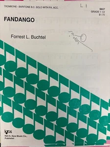 Fandango -TROMBONE by Forrest L. Buchtel, for NYSSMA Lvl 1 - Picture 1 of 2