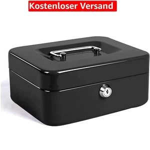 Geldkassette, Spardose, Sicherheitsbox für Wertsachen 20x16x9 cm XL - Bild 1 von 2