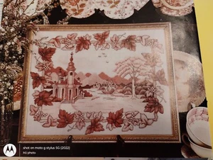 ENGLISH CHINA & SPRING BIRDHOUSE CROSS STITCH CHART FROM MAGAZINE - Picture 1 of 5