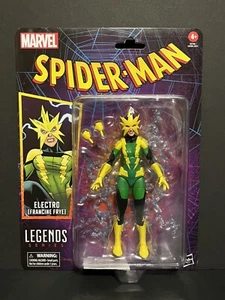 MARVEL LEGENDS ELECTRO FRANCINE FRYE 2025 RETRO WAVE 1 SPIDEY 6” FIGUR AUF LAGER - Bild 1 von 14