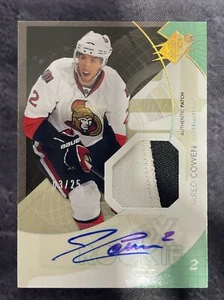2010-11 SPX Spectrum Patch Auto 178 Jared Cowen Ottawa Senators - Picture 1 of 2