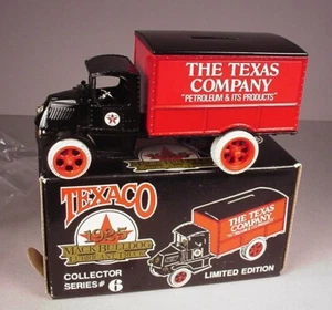 Texaco Ertl 1925 Mack Truck Die Cast Metal Coin Bank MIB 1989 Vintage NOS  - Bild 1 von 5