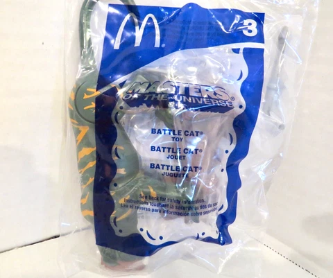 McDonalds 2003 Masters of the Universe MOTU BATTLE CAT Cover