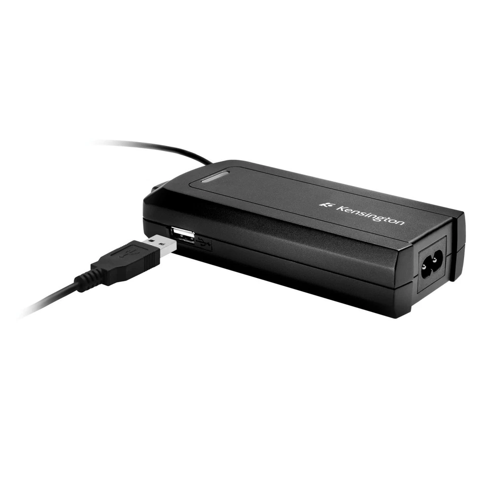 Kensington K38089EU Universal Laptop Power Supply Sony Ultra Book USB Port RB - Image 1 of 1