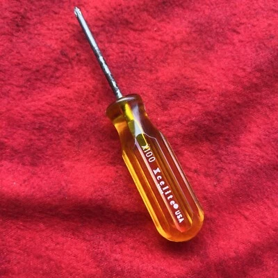 VINTAGE XCELITE USA X100 PHILLIPS SCREWDRIVER 5" LENGTH - USA (k12) - Image 1 of 4