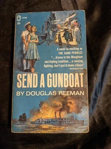 Send A Gunboat By Douglas Freeman 1964 Popular Library Eagle Books Edition - Imagen 1 de 3
