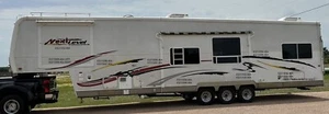 NEXT LEVEL HOLIDAY RAMBLER DECALS FULL SET FRONT BACK SIDES RV CAMPER TRAILER - Picture 1 of 3