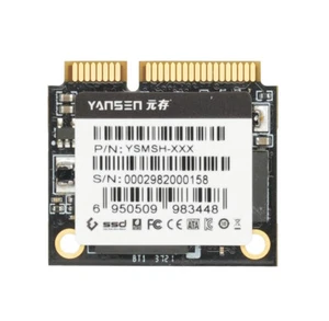 128GB Yansen Half-Size mSATA SSD Solid State Disk 3D TLC - Picture 1 of 3