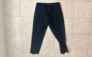 DKNY Men's Wool Black Pants 31R Macys Suit Separate Trousers Only Inseam 29 in. - Picture 1 of 9