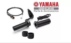 Maniglie riscaldanti nuove originali Yamaha per Tenere 700 con distanziatore e cavo di collegamento - Foto 1 di 4