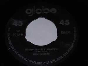 Eddie Fontaine: -Goodness, It's Gladys! / 4 Of A Kind: Buttercup 45 - Rockabilly - Picture 1 of 1