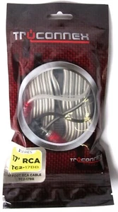 METRA Truconnex 17' RCA Cable 2 Series TC2-17BB NEW - Picture 1 of 2