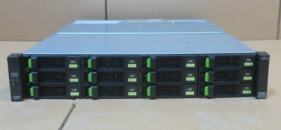 Fujitsu Eternus JX40 S2 Rack Storage Subsystem Array 2x IOM12G 12x 6TB 7.2K HDD - Image 1 of 4