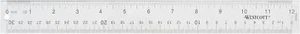 Westcott 10562 Acrylic Clear Ruler, 12 In - Picture 1 of 7
