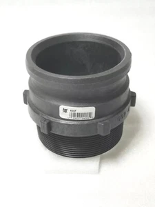 TerreMax 400F 4" in. Male Adapter X 4" in. Male NPT Camlock Coupling, N£W - Picture 1 of 6