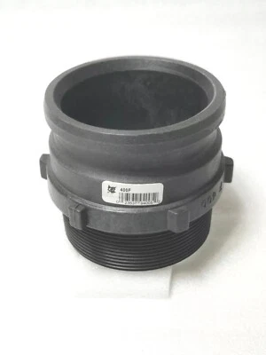 TerreMax 400F  4" in. Male Adapter X 4" in. Male NPT Camlock Coupling, N£W - Image 1 of 4