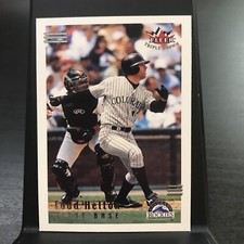 2002 Fleer Triple Crown Colorado Rockies Baseball Card #83 Todd Helton