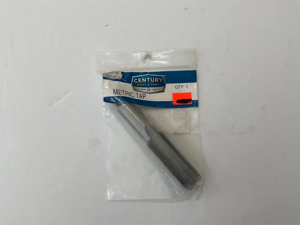 New Century Drill & Tool Co. metric tap 22.0 x 1.50 #96330 made in Japan - Image 1 of 3