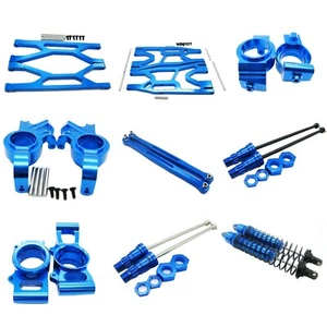 Blue Aluminum metal refit Upgrade Parts For 1/5 Traxxas X- Maxx 6S Truck RC car - Picture 1 of 24