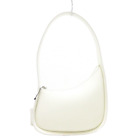 Auth The Row The Row Half Moon Bag White Leather Women's Shoulder Bag Used Good