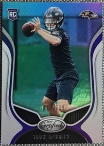 Specchio 2019 certificato ROOKIE #163 Trace McSorley RC #d/299 SPEDIZIONE GRATUITA - Foto 1 di 2