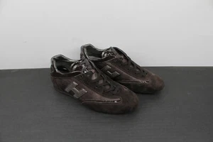 Zapatillas bajas de cuero gamuza marrón Hogan Olympia para mujer talla 36 / EE. UU. 6 - Imagen 1 de 10