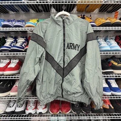 US Army Training IPFU Reflective Full Zip Windbreaker Jacket Mens Size Large/Reg - Image 1 of 4