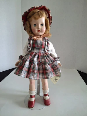 DE COLECCIÓN AÑOS 50 16" MIEL DE EFFANBEE CON ETIQUETA DE MUÑECA Foto 1 de 4