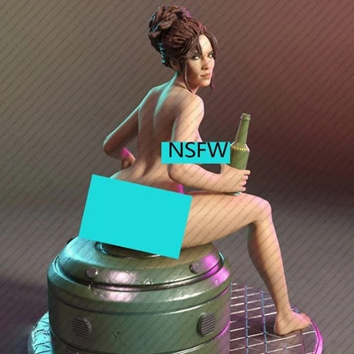 1/24 Resin Doll Sexy Panam Palmer Girl nsfw Unpainted Unassembled Model Kit Toy - Image 1 of 4