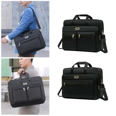 Large Capacity Laptop PC Waterproof Shoulder Bag Carrying Notebook Case Cover - Image 1 of 4