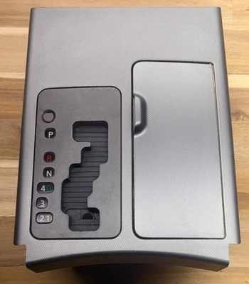 Consola de fibra de carbono Nissan Titan Armada Shift Trim Bisel OEM 2004-07 Foto 1 de 4