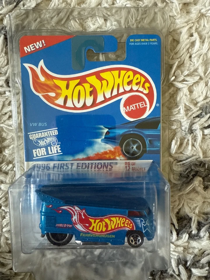 Autobús VW Hot Wheels 1996 primeras ediciones #6/12 Foto 1 de 1