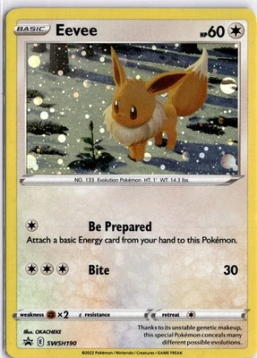 Eevee - Promo SWSH: Sword & Shield Promo Cards SWSH190 LP - Image 1 of 2
