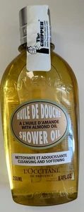 Aceite de ducha de almendras L'Occitane 8,4 oz limpiador de lujo - Imagen 1 de 2