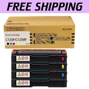 Confezione da 4 cartucce toner C125P C125MF ad alta resa - perfette per stampanti Ricoh - Foto 1 di 9