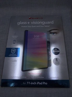 ZAGG InvisibleShield Glass+ VisionGuard  Screen Protection for iPad Pro 11" - Image 1 of 3