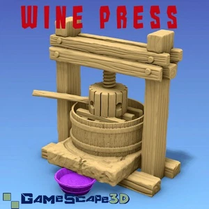 Décor Gamescape 3D Wine press - Picture 1 of 1