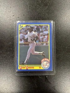 Tarjeta de novato Deion Sanders 1990 Score #586 New York Yankees - Imagen 1 de 2