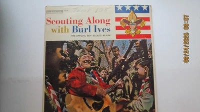 "SCOUTING ALONG WITH BURL IVES" OFFICIAL BOY SCOUTS ALBUM LIMITED EDITION - Image 1 of 4