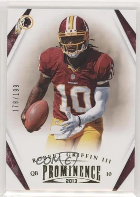 2013 Panini Prominence Gold /199 Robert Griffin III #98 - Image 1 of 2