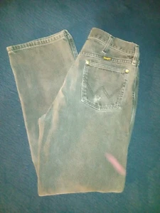 Wrangler Jeans Herren 30x32 Bootcut Western Cowboy Rodeo Vintage Black Fade  - Bild 1 von 17