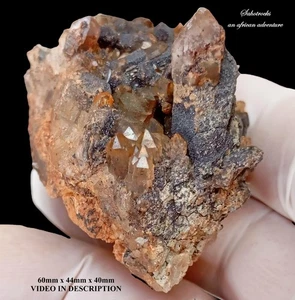 Hematite and quartz - Orange River region South Africa - Picture 1 of 12