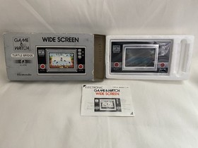 Nintendo Game & Watch Turtle Bridge TL-28 1982 Handheld Game Box Manual