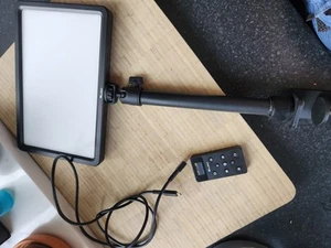VIJIM K20 Professional 600 Lumens StudioLight with Desk Clamp Kit with Remote, 2 - Picture 1 of 6