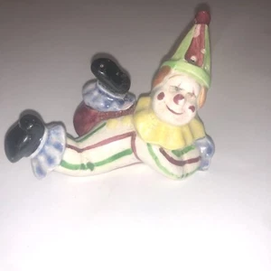 Vintage Japan Colorful Clown Salt or Pepper Shaker - LOOK - SUPER CUTE! - Picture 1 of 12