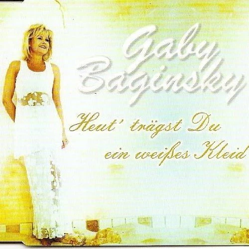 Gaby Baginsky Heut' trägst du ein weißes Kleid (1999) [Maxi-CD] - Bild 1 von 1