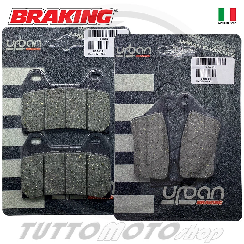 KIT PASTIGLIE FRENO ANT E POST YAMAHA XT 660 X  2004 - 2012 ( PASTICCHE XT660X ) - Immagine 1 di 1