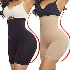Tummy And Hip Lift Pants Sweat Shorts Butt-Lifter Shapewear Tummy Control - Picture 1 of 11