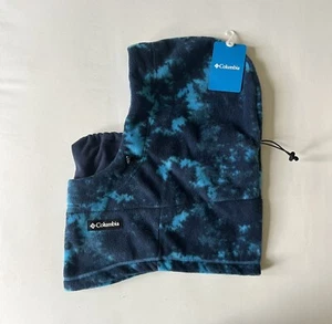 NWT Columbia Adjustable Fleece Hood- Blue S/M Winter Snow Ski Snowboard Warm - Picture 1 of 6