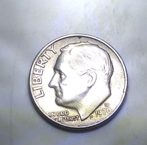1970 D Dime Cover